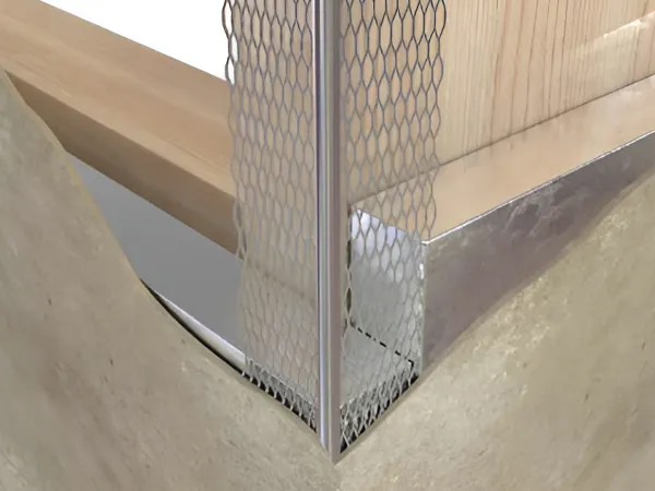 Micro angle bead application diagram