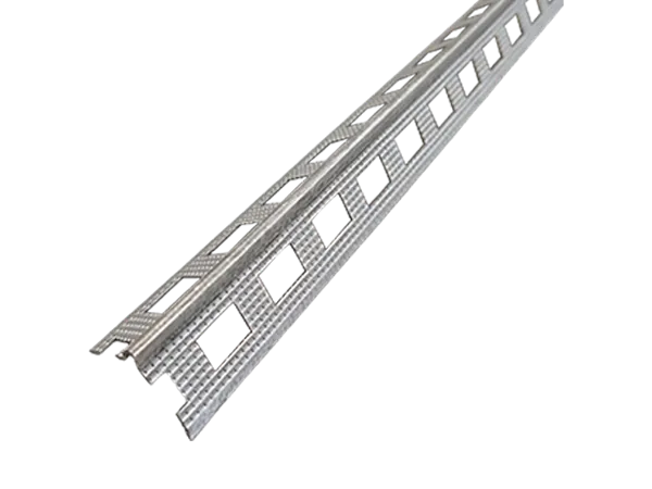 Perforated drywall plaster corner bead